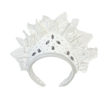 Audrey White Crown | White