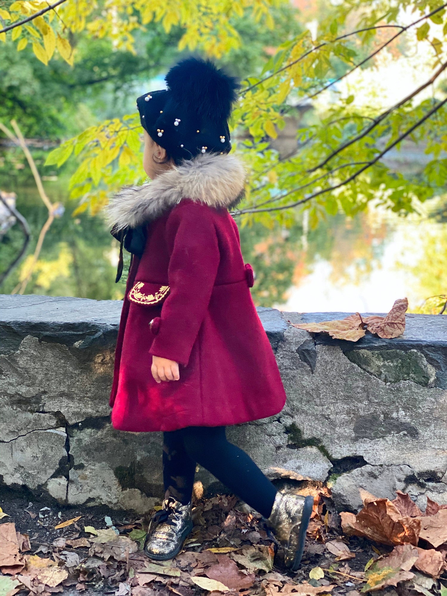 The Empress Wool Coat - Petite Maison Kids