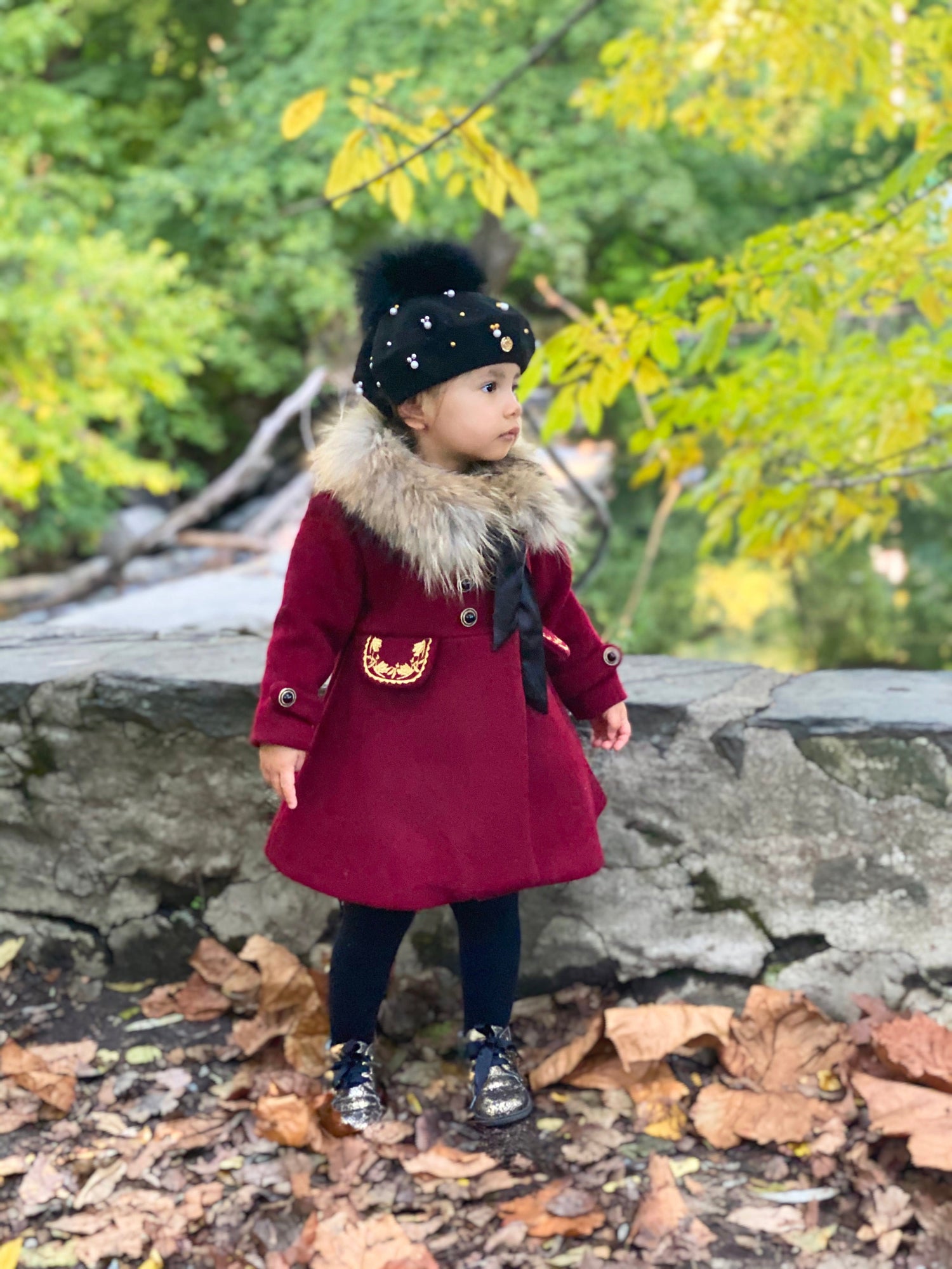 The Empress Wool Coat - Petite Maison Kids