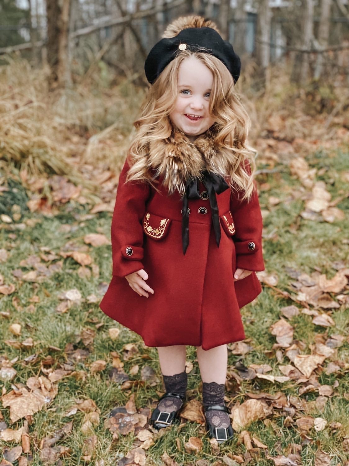 The Empress Wool Coat - Petite Maison Kids