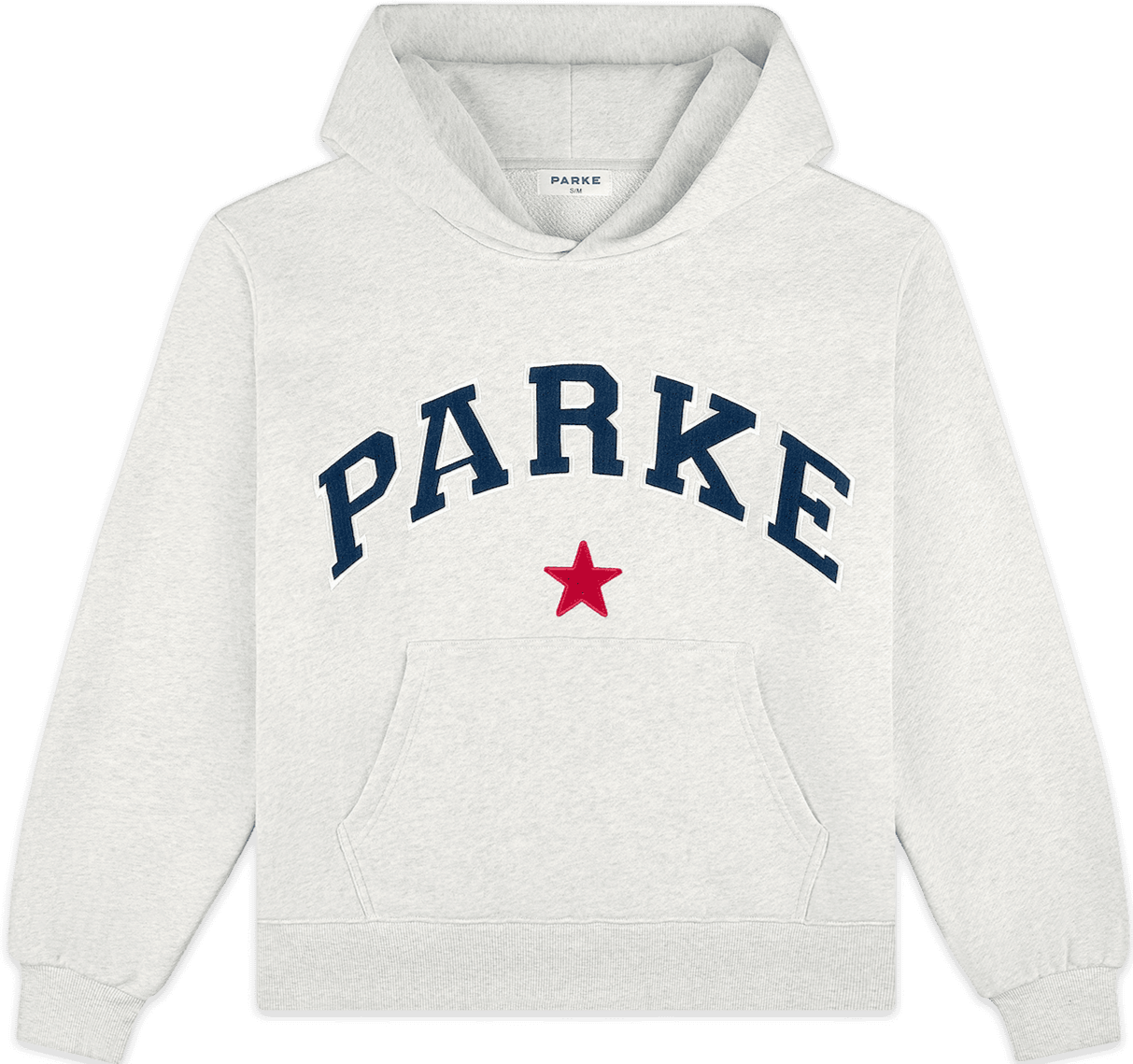 heather grey + navy