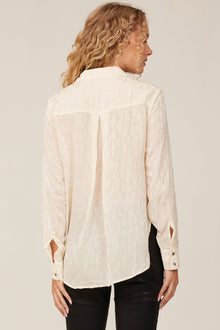 Flowy Button Down - Stone Khaki