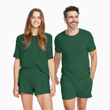 Modal Boxer Lounge Shorts | Boxers with Pockets | Hunter Green