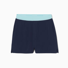 Modal Boxer Lounge Shorts | Boxers with Pockets | Navy/Mint