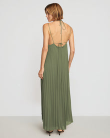 Joanna | Juliette Pleated Maxi Dress in Size Small