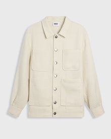 Cream Work Jacket Atlantic - unisex for men & women designer fashion jackets by Krost