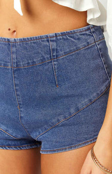 Leisha Micro Shorts | Dark Denim