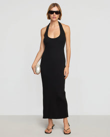 Joanna | Lenni Knit Halter Dress in Size Small