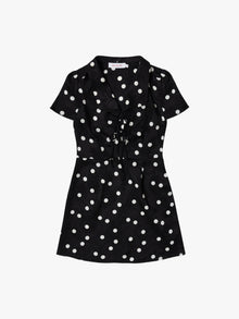 Alexa Shirtdress | Black Dot