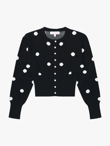 Emi Cardi | Black/White Dot