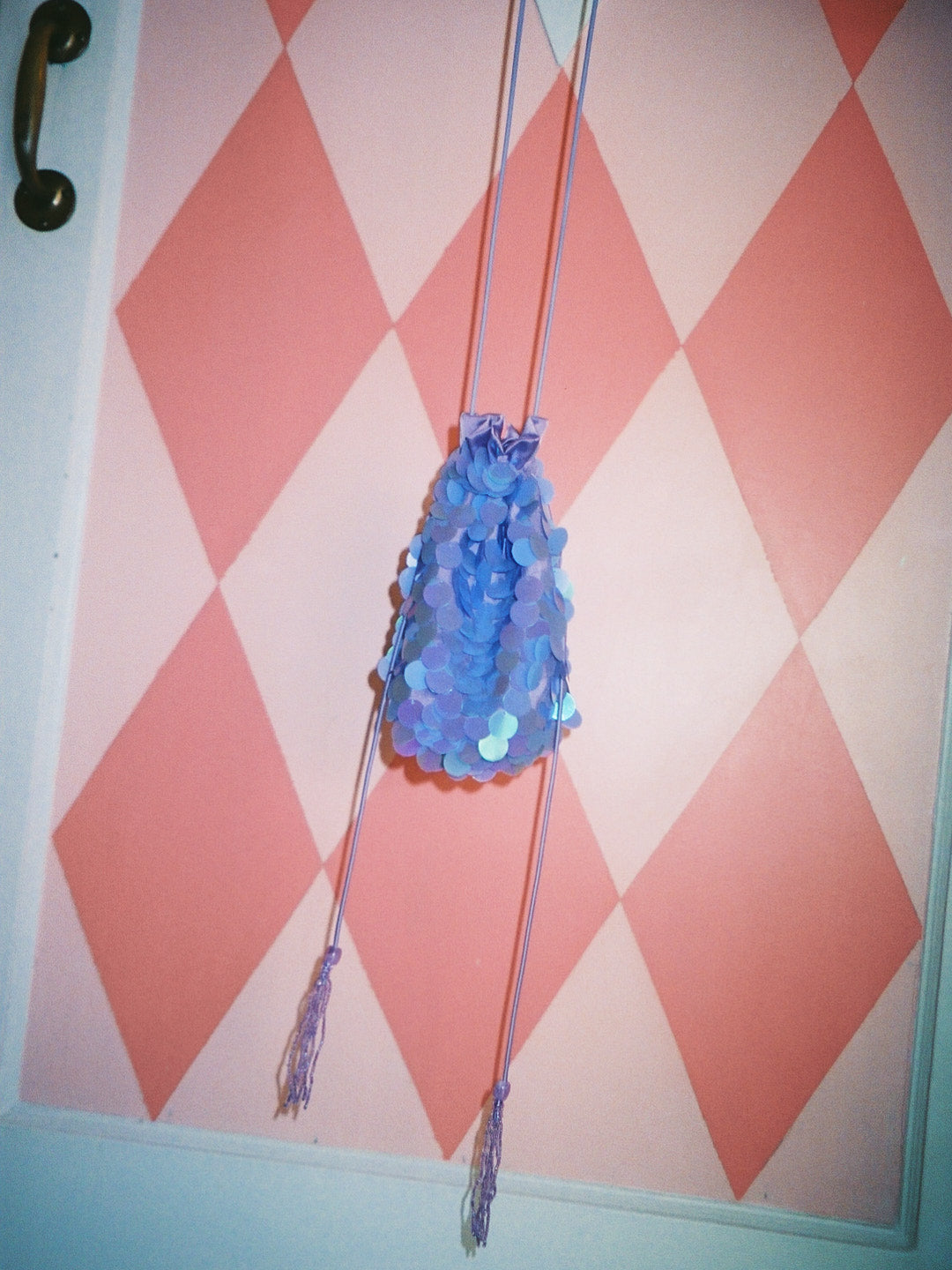 Luca Bag | Lilac Paillette