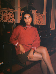 Shani Sweater | Cherry