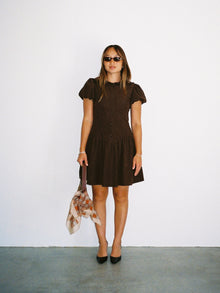 Nellie Dress | Brown