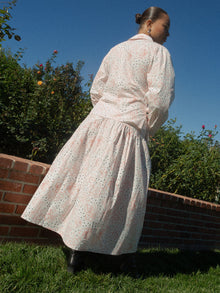 Maeve Midi Skirt | Rose Dot White