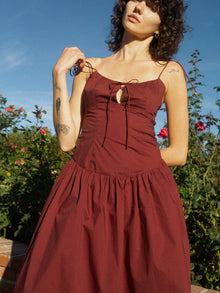 Juliette Dress | Merlot