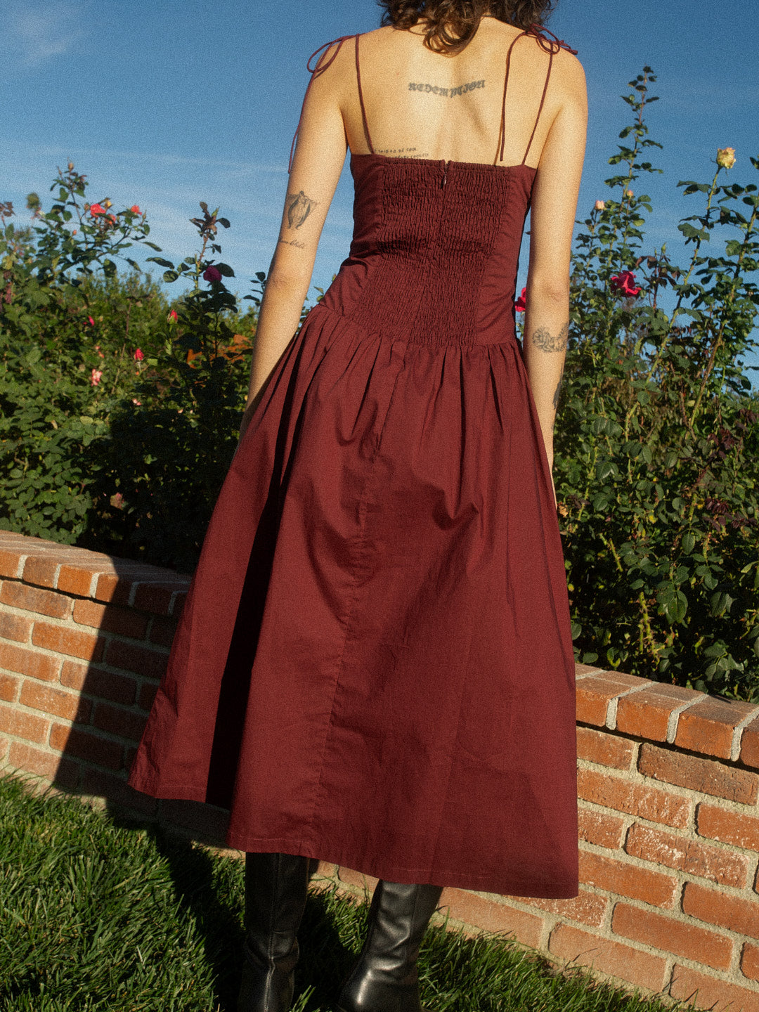 Juliette Dress | Merlot
