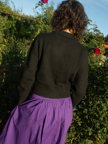 Posey Polo Sweater | Black