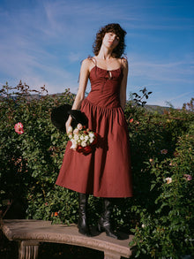 Juliette Dress | Merlot