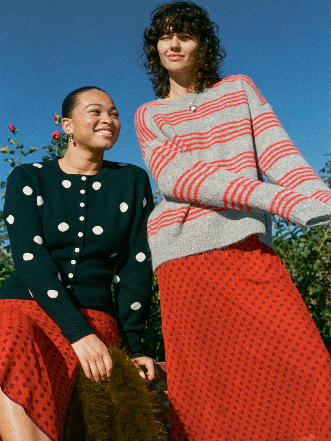 Emi Cardi | Black/White Dot