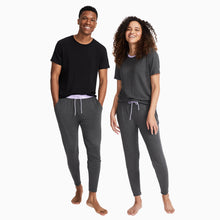 Modal French Terry Lounge Pants | Gray/Lavender
