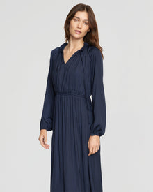 Renée | Magdalena Long Sleeve Plisse Dress in Size Small