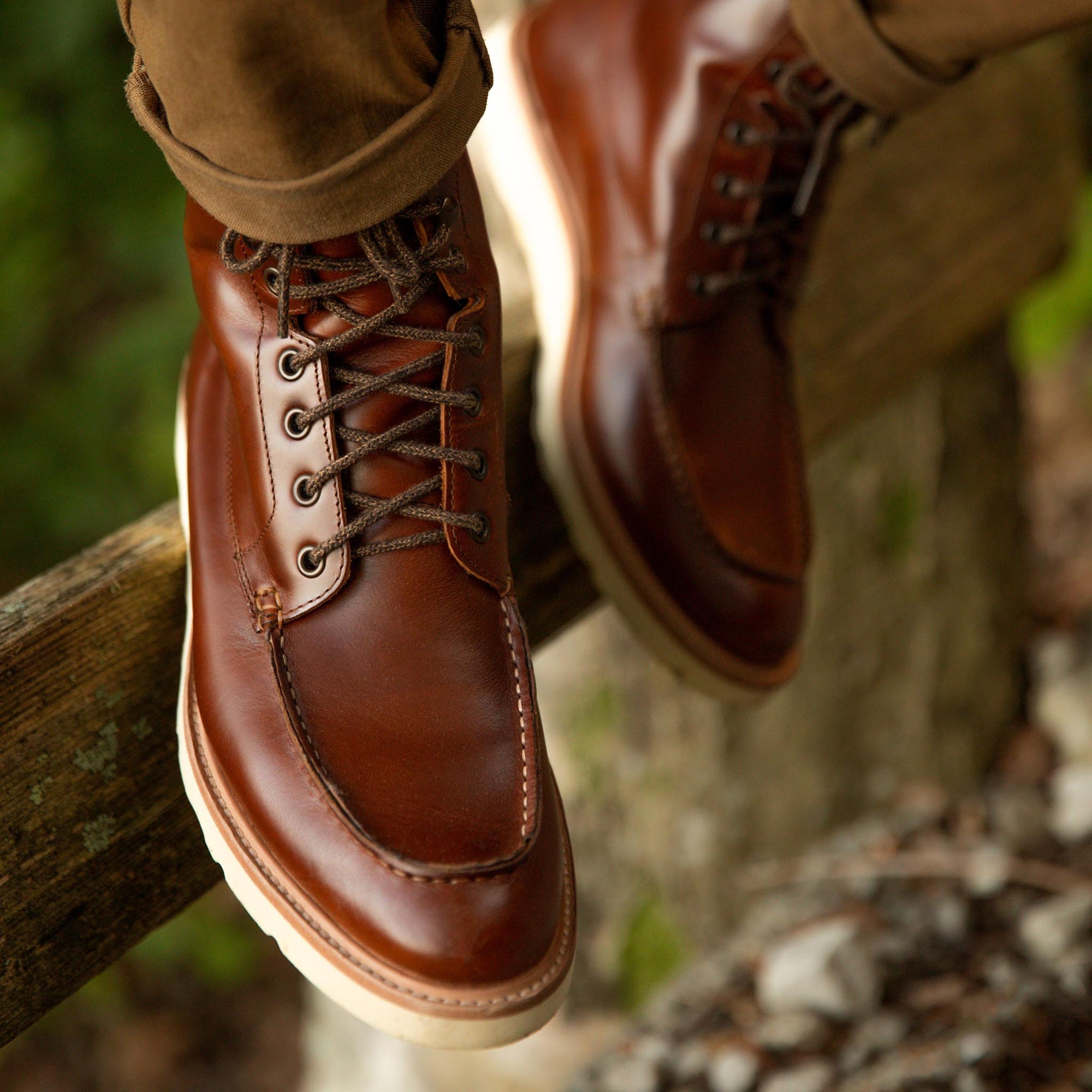 Image 1 of the All-Weather Mateo Boot Brandy Men's Leather Boot Nisolo