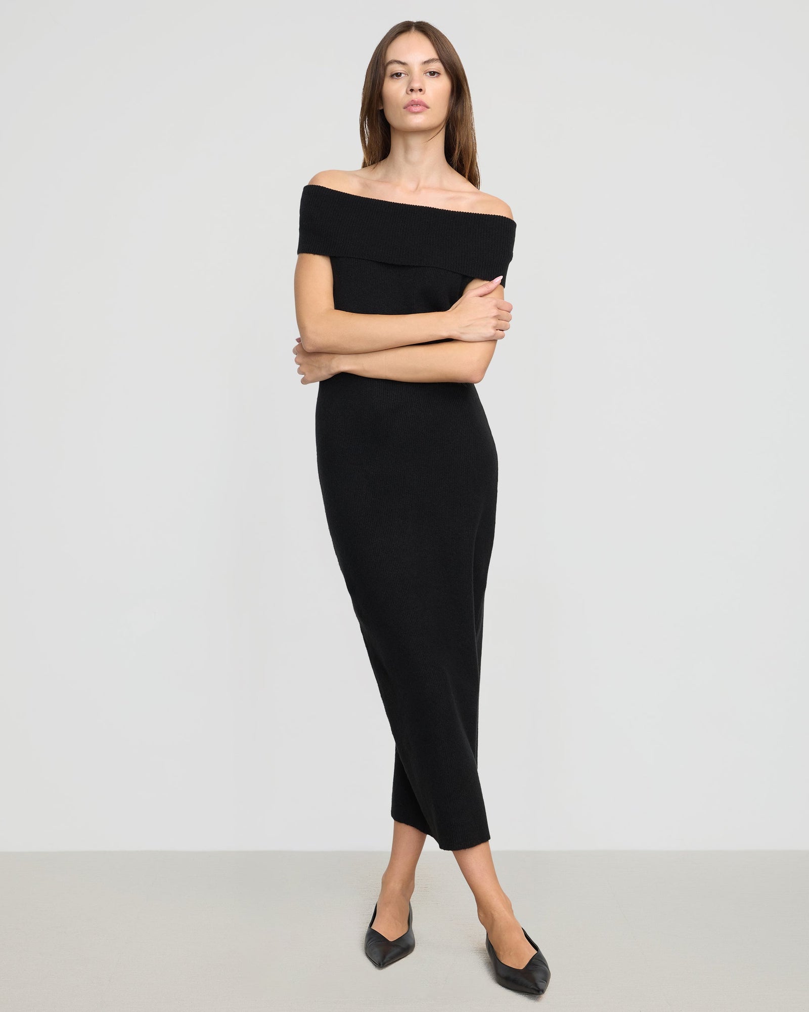 Beate | Micah Off-Shoulder Sweater Dress in Size Extra Small