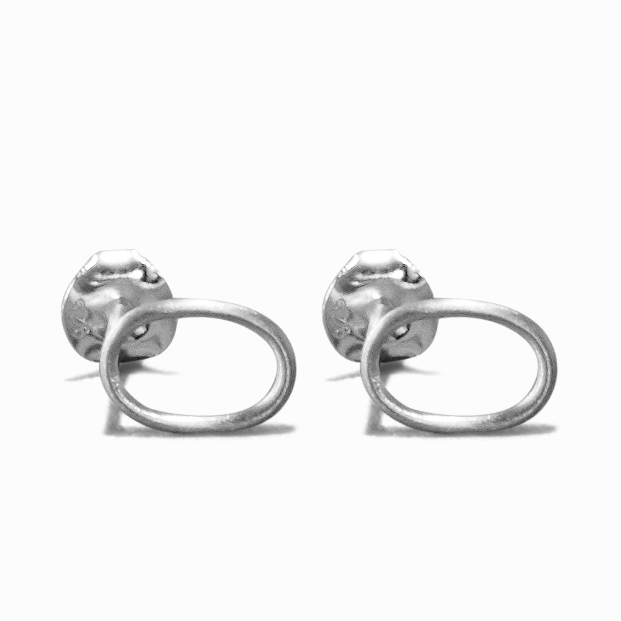 Mini Sub Earrings | Silver