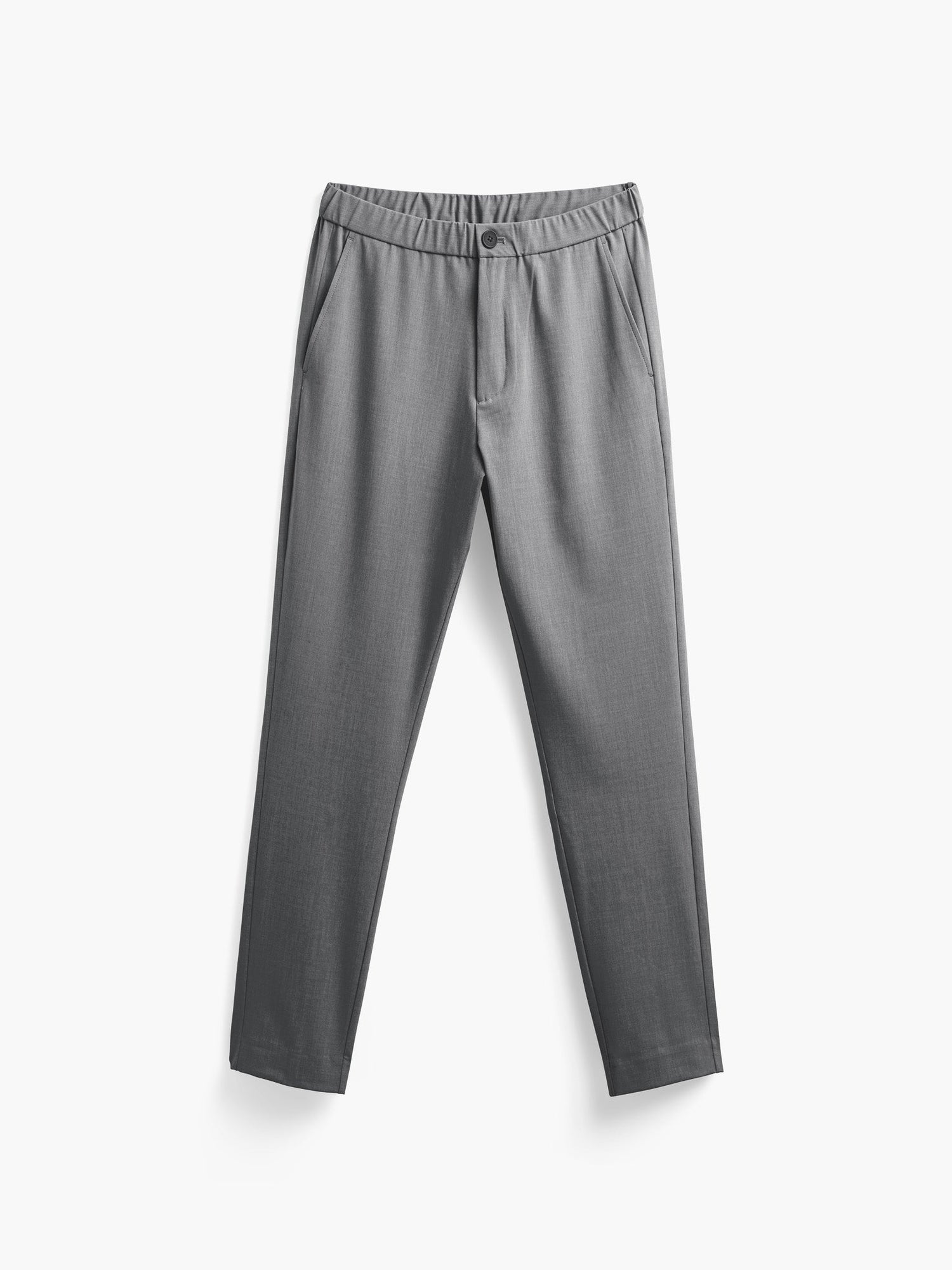 mens velocity pull on pant soft granite front full flat