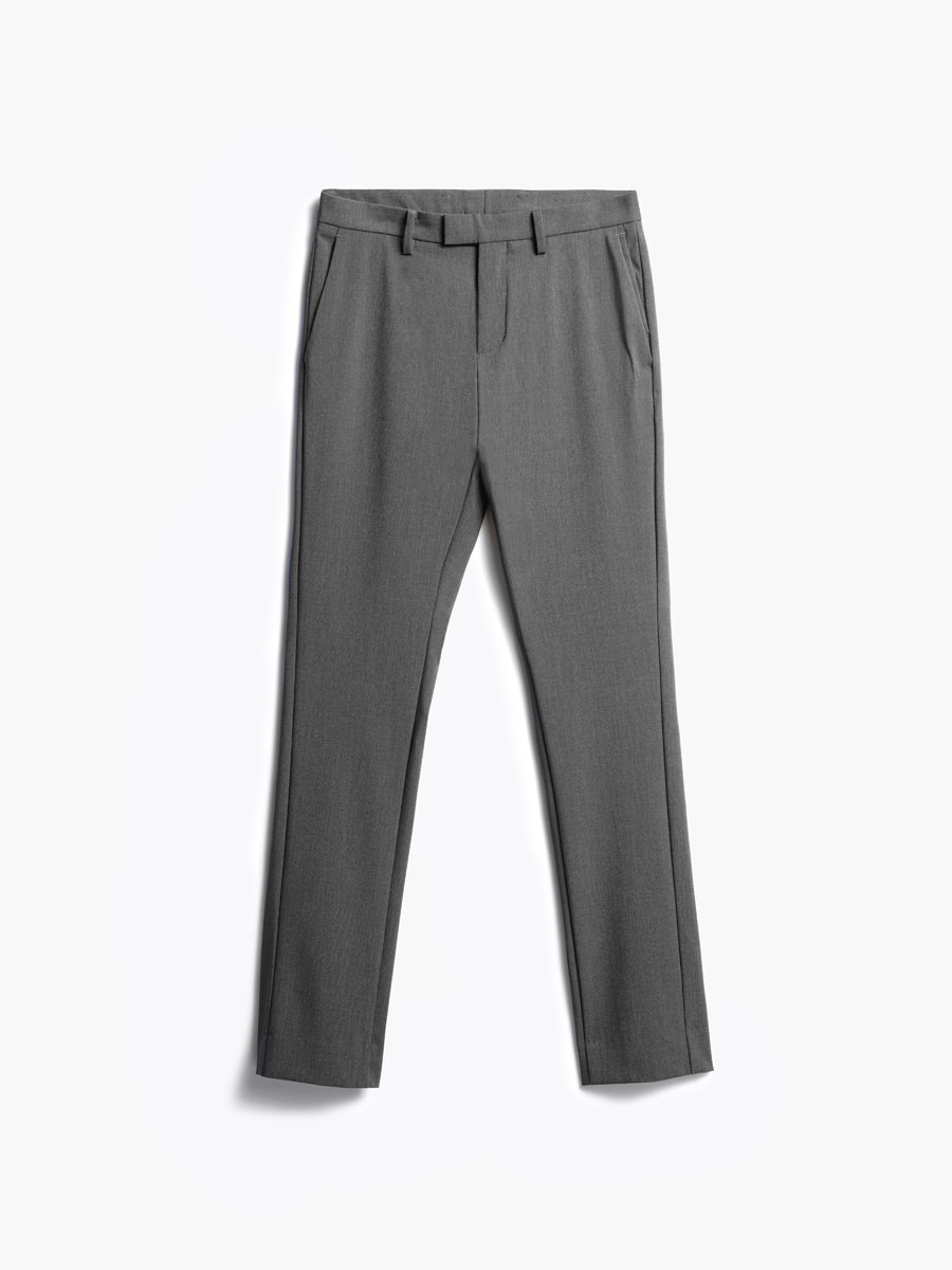 mens velocity dress suit pant soft granite full front flat