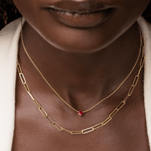 Women | Ruby Sweet Nothings Choker | 14k Yellow Gold