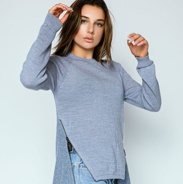 Women | Lea Zip | Chambray