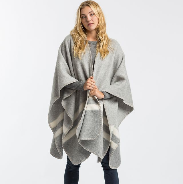 Aspen Cape | Light Grey/Grey/Ivory