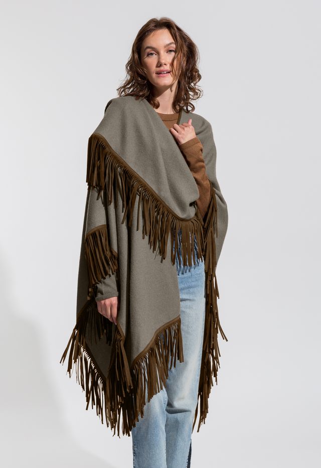 Women | Santa Fe Cape | Moss