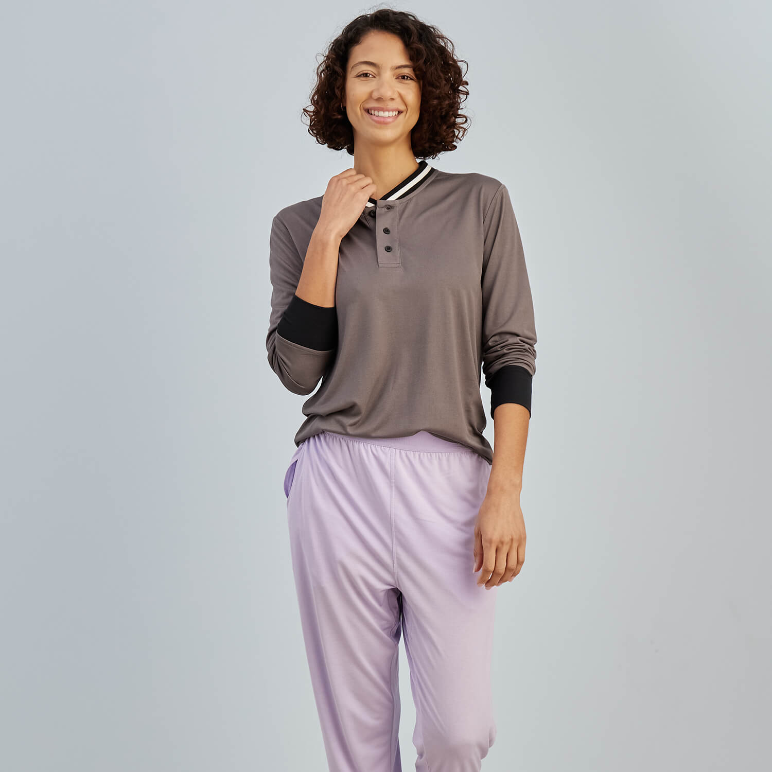 Modal Jersey Pajama Bottom | Lavender