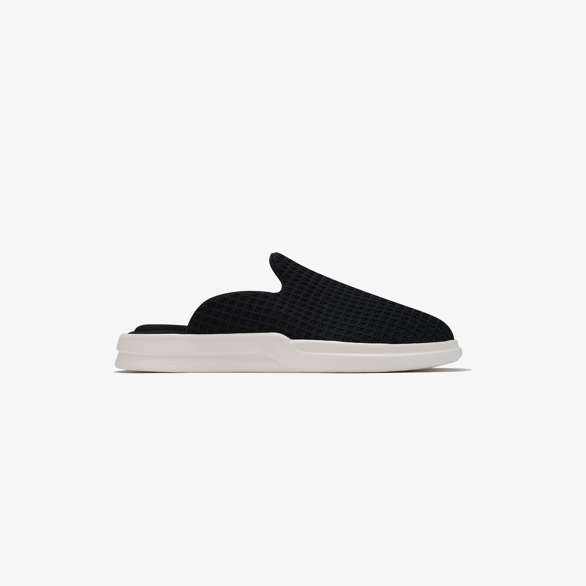 Pelli Slide | NPT Jet Black Waffle/Marshmallow | Unisex