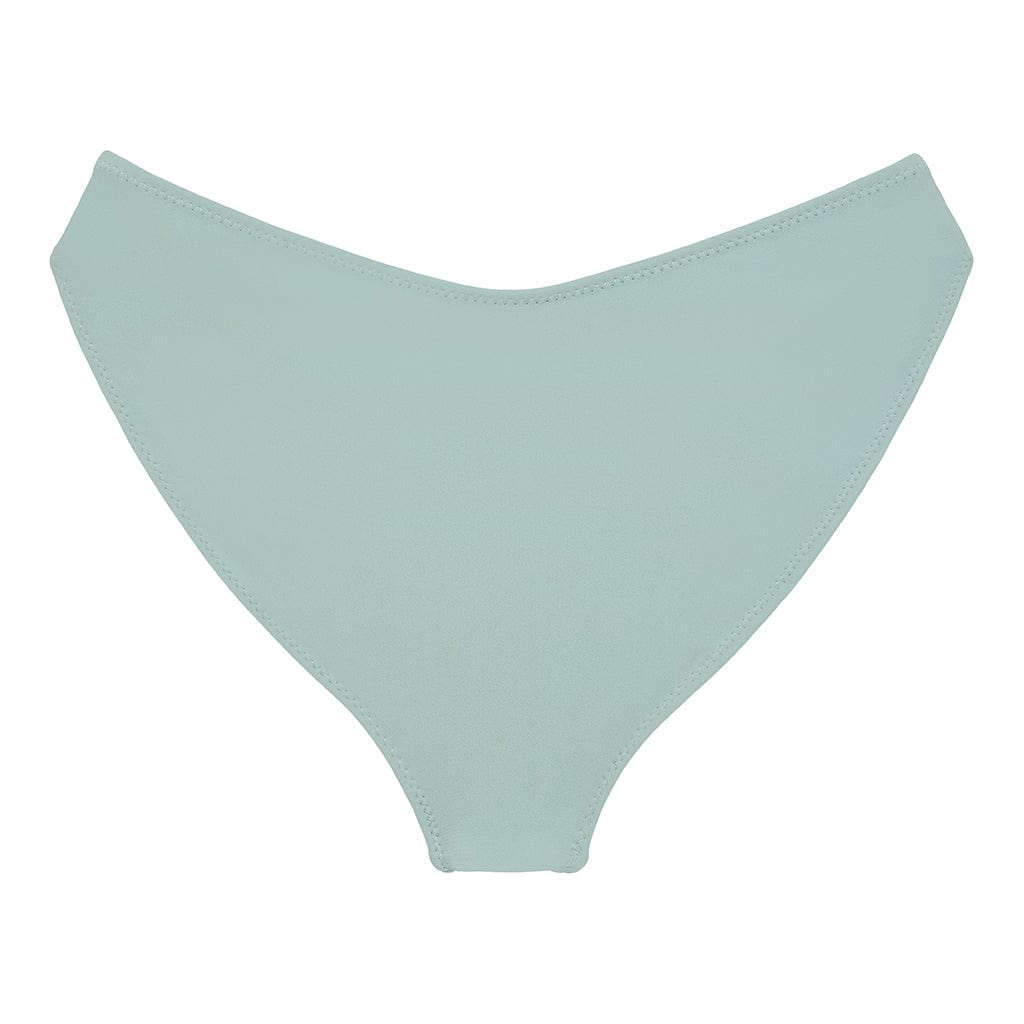 Added Coverage Lulu (Zig-Zag Stitch) Bikini Bottom | Powder Blue