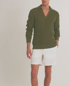 Men | Bowmont Sweater | Khaki