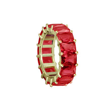 The Red Colored Band | 18KT Gold Vermeil