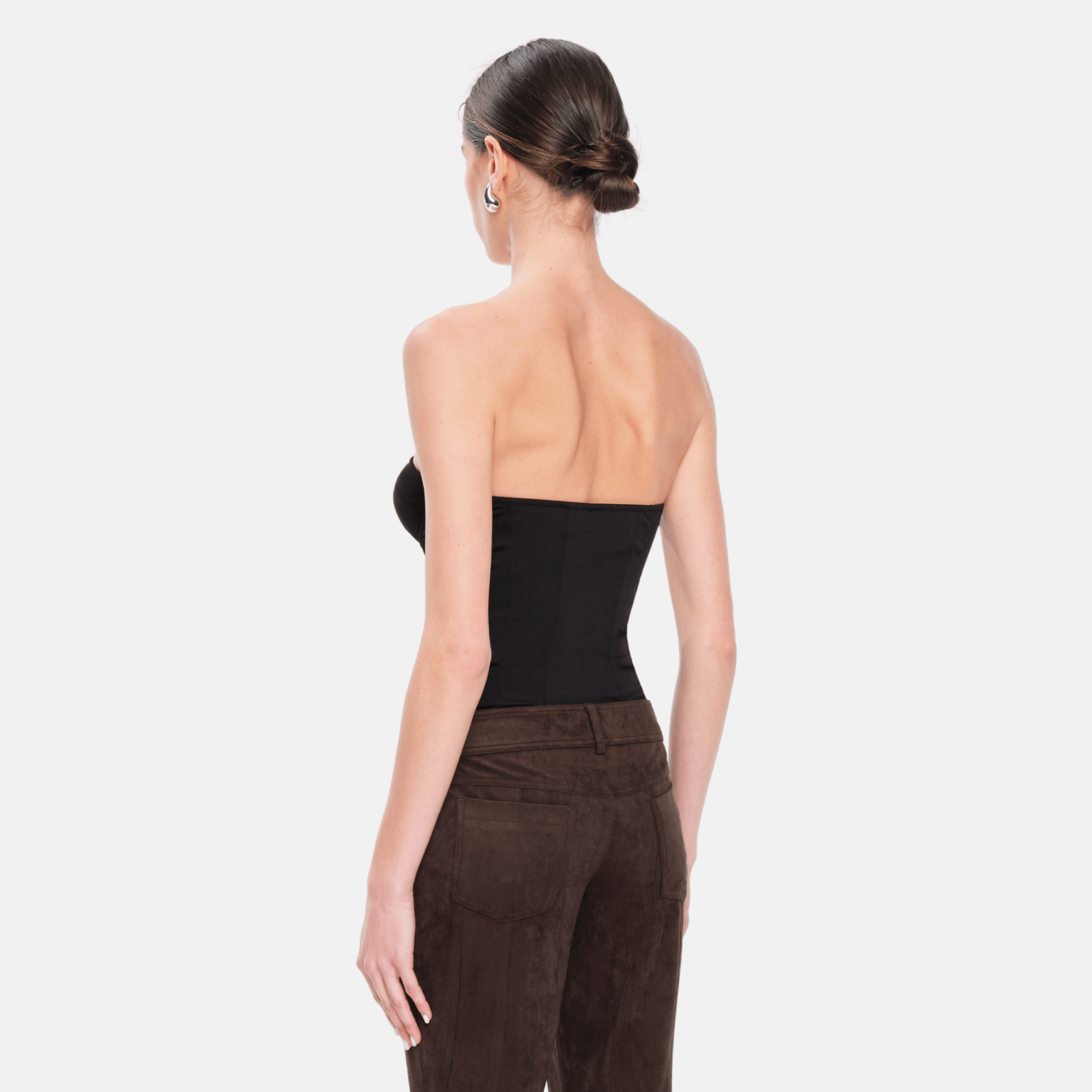 OW Collection REESE Corset Top Corset 121 - Black
