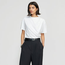 Bianca | Roen Relaxed Draped-Jersey Tee in Size Small