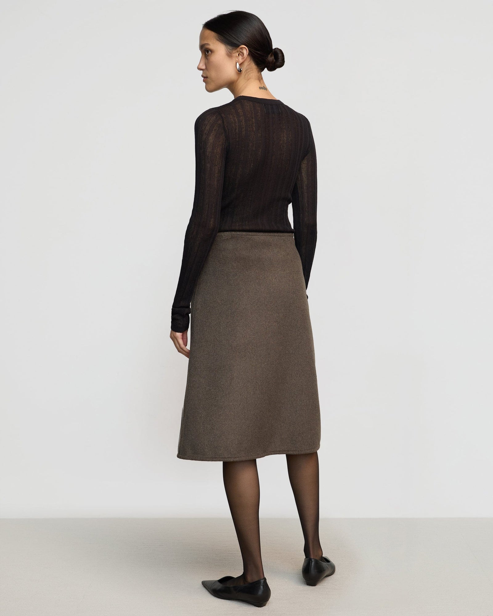 Charlotte | Sadie Asymmetric Wrap Skirt in Size Small 