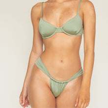 Sandra Bikini Bottom | Sage Green Rib