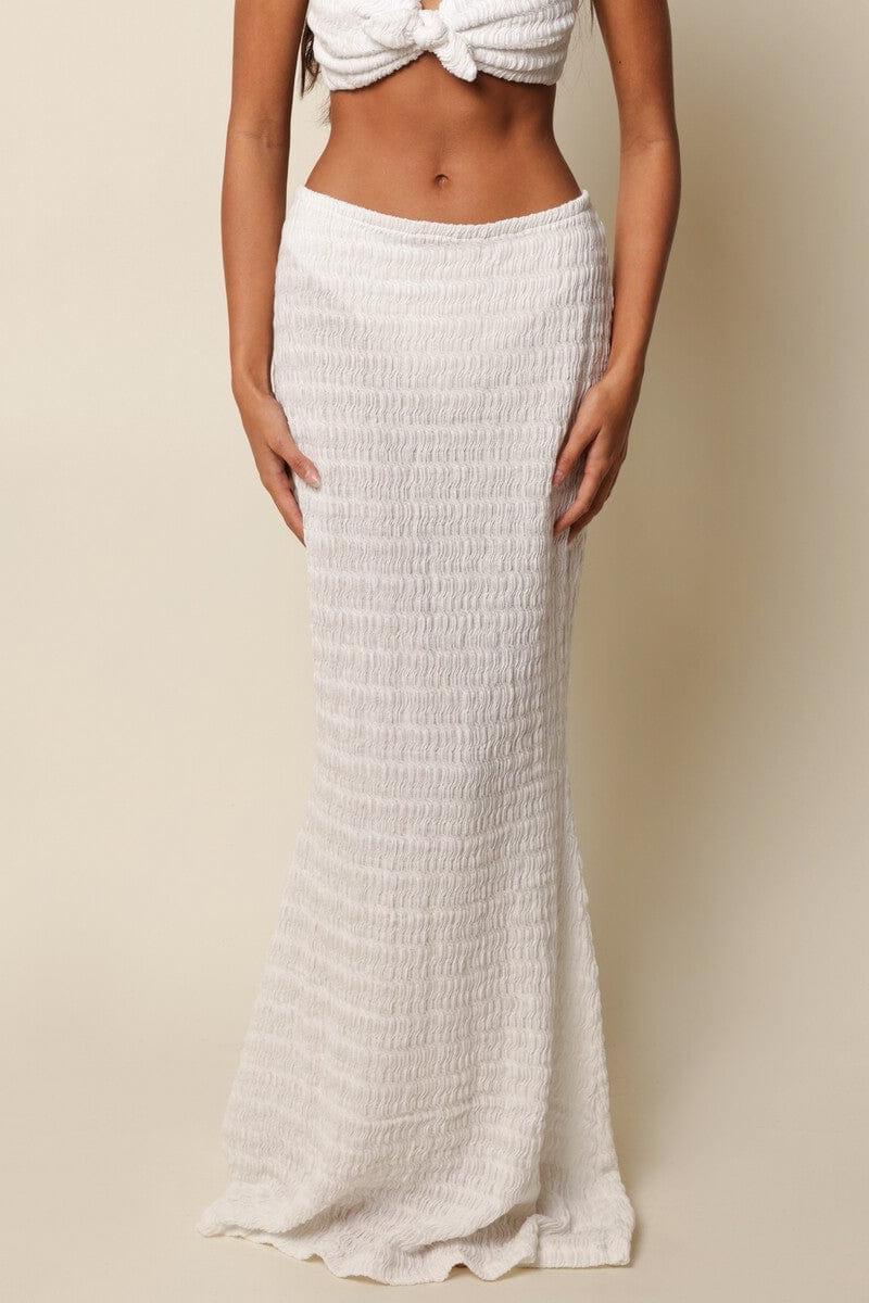 Low Rise Long Slip Skirt | Seychelles