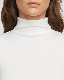 Renée | Shae Ribbed Turtle-Neck Tee in Size Small 