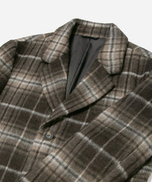 Ganache | Morgan Plaid Topcoat | Saturdays NYC