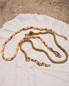 Lahaina Pearl Anklet Set | Sivan Ayla x Luv Aj | 18K Gold Plated