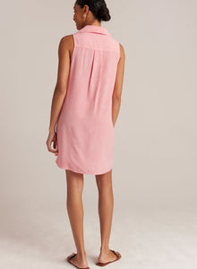 Sleeveless A Line Dress | Blossom Pink