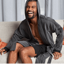 Modal Waffle Spa Short | Black