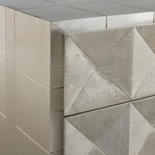 talitha six drawer dresser nickel - detail view 1